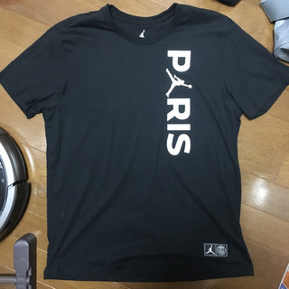 パリ・サンジェルマン ジョーダンコラボTシャツ L 黒 白