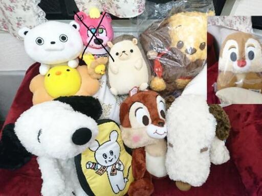 超激安 かわいいぬいぐるみ11個セット こうきち 蓮根のおもちゃ ぬいぐるみ の中古あげます 譲ります ジモティーで不用品の処分 超激安 かわいいぬいぐるみ11個セット こうきち 蓮根のおもちゃ ぬいぐるみ の中古あげます 譲ります ジモティーで不用品の処分