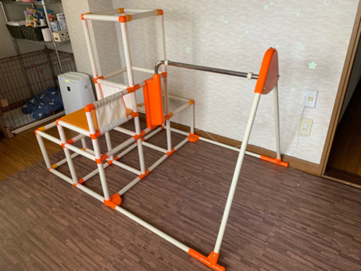 【ジャングルジム】おりたたみロングスロープ キッズパークSP【ブランコ】