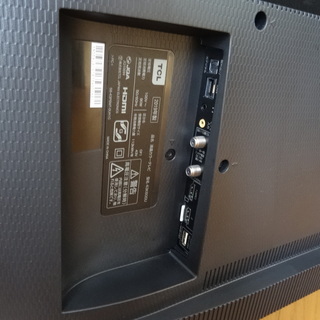 新品同様です。2019年ＴＣＬ４３インチハイビジョン液晶テレビ「４３Ｋ６００Ｕ」保証期間約１０か月あり