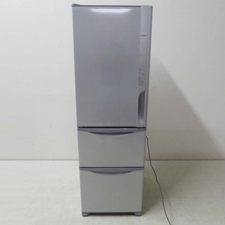 日立ノンフロン 2016年製真空チルド付き冷蔵庫 R-K320GVL 中古 真空チルド搭載 315L 3ドア冷蔵庫 ライトブラウン 日立 R