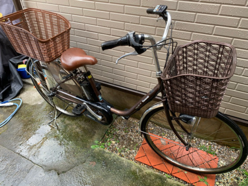 Panasonic 電動アシスト自転車 26インチ キー３本