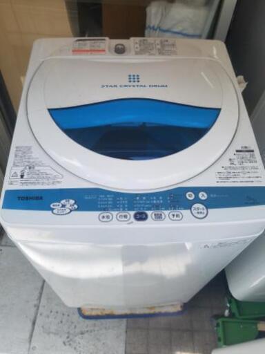 東芝5 kg 洗濯機
