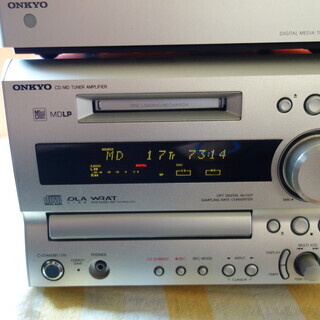 【ONKYO】CDコンポ　FR-X7＆ipodタッチ32G&デジ...