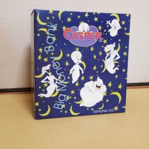 早い者勝ちです。人気のCASPER貯金箱