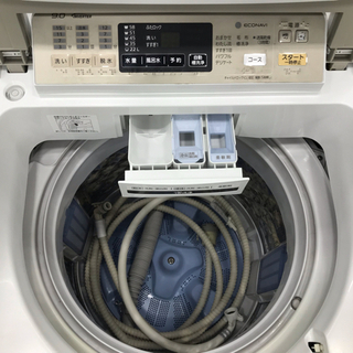 6ヶ月間の保証付 Panasonic（パナソニック）9.0kg 全自動洗濯機