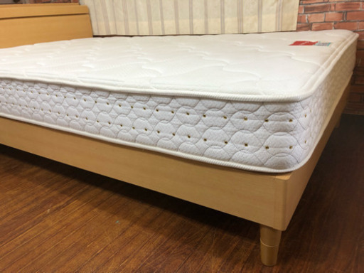 【送料無料】フランスベッド セミダブルサイズ ベッド マットレスセット