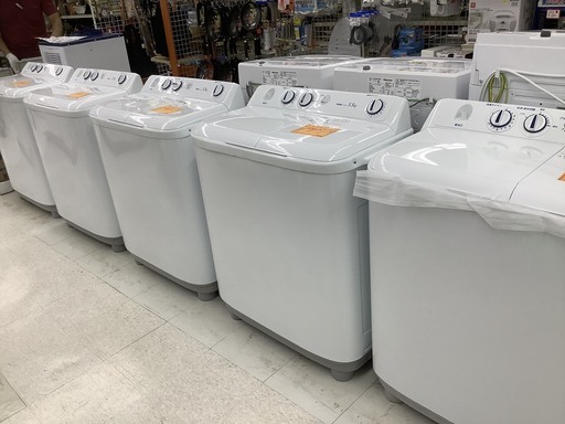 未使用品！　ハイアール二層式洗濯機　4.5ｋｇ　大量入荷！
