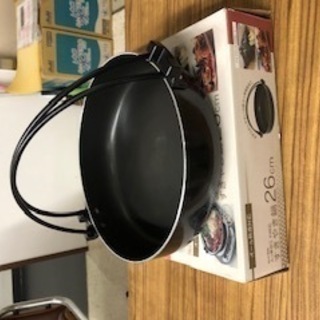 フッ素加工すき焼き鍋２６ｃｍ