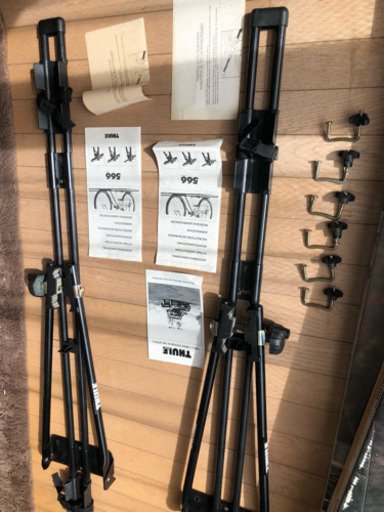 サイクルキャリア　美品　２台セット　THULE566
