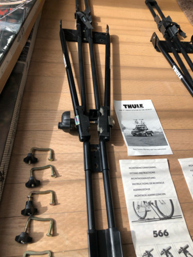 サイクルキャリア　美品　２台セット　THULE566