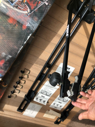 サイクルキャリア　美品　２台セット　THULE566