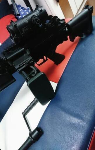 A&K製 FN M249 MINIMI PARA 電動ガン スペアバレル付き 【公式通販】