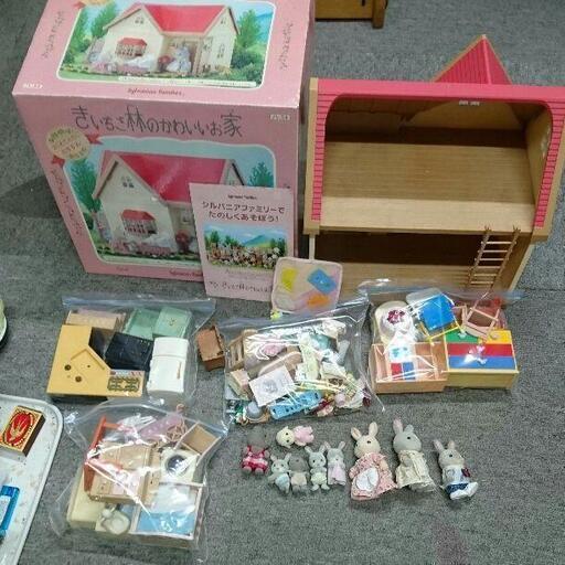 中古品シルバニアファミリーきいちご林のかわいいお家セット びっくり 大洗のおもちゃ おしゃれ遊び の中古あげます 譲ります ジモティーで不用品の処分