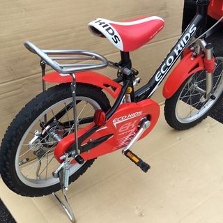 【引き取り可能な方】ブリヂストン　子供用自転車　赤　黒 引き取り可能な方】ブリヂストン子供用自転車赤黒