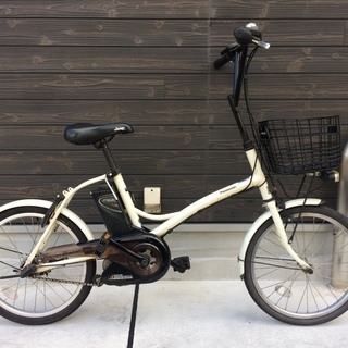 地域限定 パナソニック シュガードロップ 新基準 20インチ 小径車 白