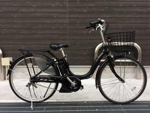 地域限定　ブリヂストン　アシスタ　ファインDX　新基準　15,4AH　2019年　黒　パスウィズ　ビビ　神戸市　電動自転車