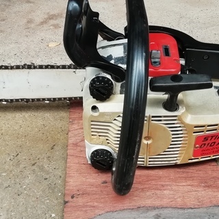 動作品】エンジンチェーンソー スチール010AV
