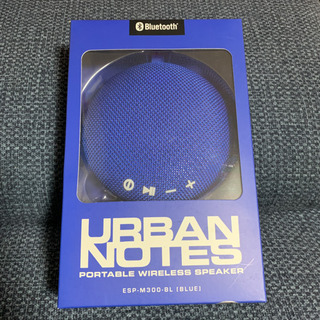 urbannotes ESP-M300 BL ポータブルスピーカー