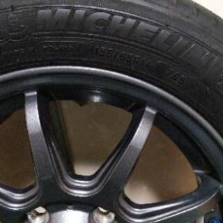 155/65R14アルミセット