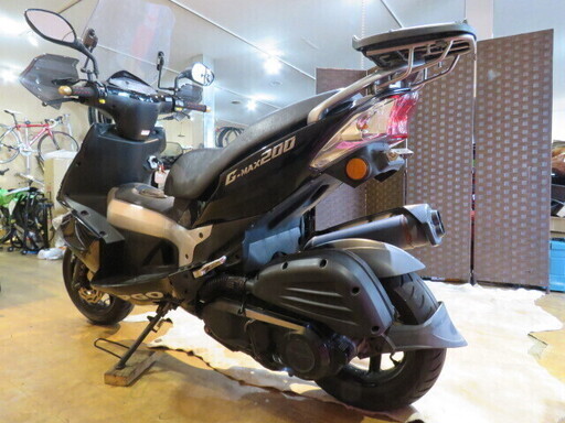 PGO G-MAX RFVMZUCC ピージーオー ジーマックス 200cc ブラック