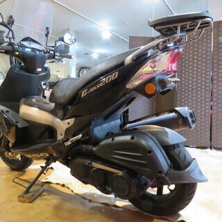 PGO G-MAX RFVMZUCC ピージーオー ジーマックス 200cc ブラック 13459km ビッグスクーター 実動 バイク 札幌発
