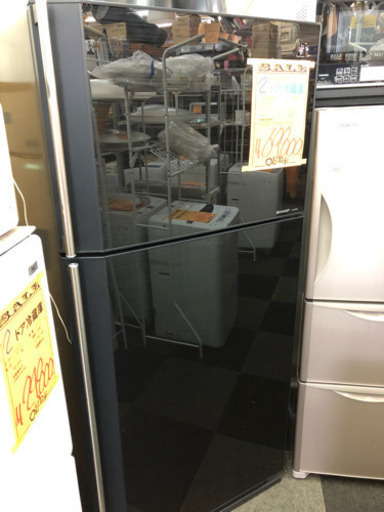 2ドア冷蔵庫 545L 展示品！大容量！