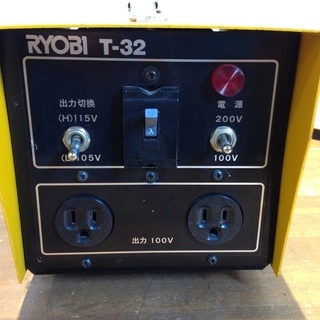 □Y270□RYOBI トランサー 変圧器 T-32 リョービ