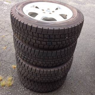DUNLOP 205/55R16 スタッドレスタイヤ ホイールセット B232【送料無料】スタッドレスタイヤ 205/55R16 4本セット DUNLOP 4本