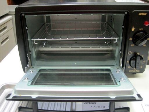 リサイクルショップスターズ城西店 17年製イズミca Ot56 Kノンフライオーブントースターブラック E R ｅスターズ 鹿児島中央のキッチン家電 オーブントースター の中古あげます 譲ります ジモティーで不用品の処分