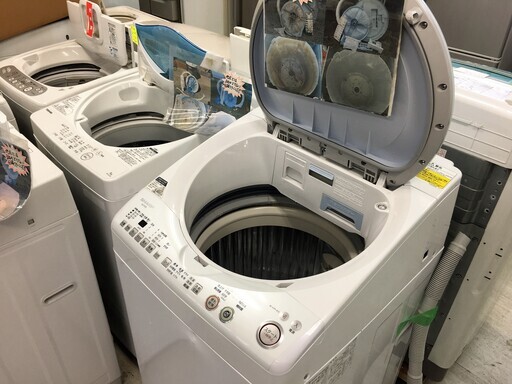 シャープ7.0K洗濯乾燥機　2013年製　分解クリーニング済み！！！！