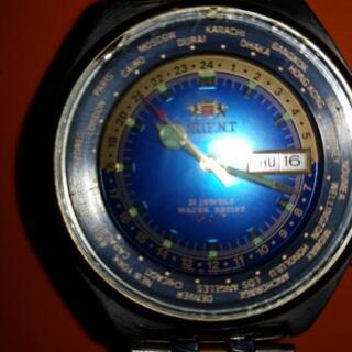 ＯＲＩＥＮＴ アンティーク　自動巻き　ワールドタイム