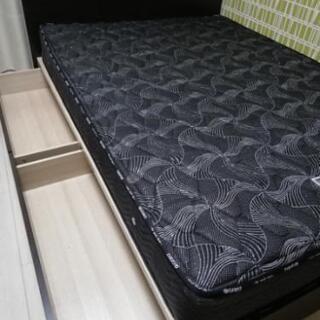 定価10万超え！美品 ダブルベッド 日本製