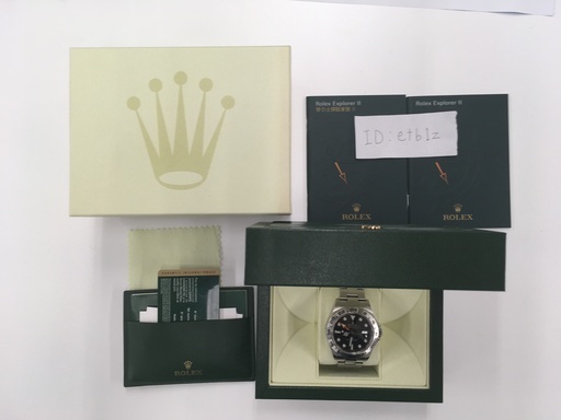 ROLEX エクスプローラー II 216570 [オイスターブレスレット ブラック]