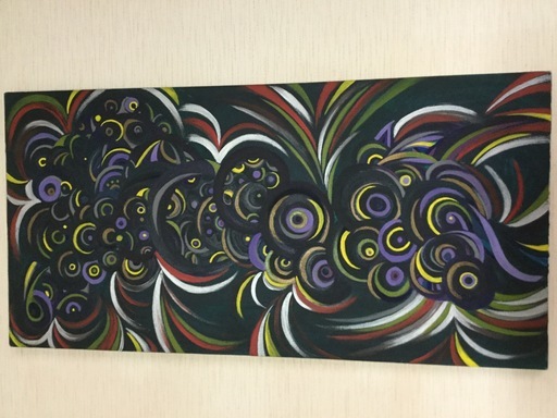 アクリルキャンバス絵画