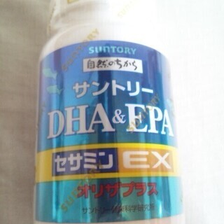サントリーサプリメント　DHA&EPAセサミンEX１２０粒　　