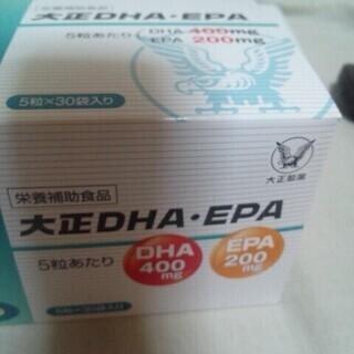 サプリメント　大正DHA EPA 　５粒×３０袋入り　新品未開封