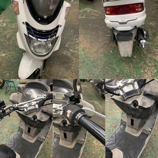 ♪八尾市大竹♪SYM　RV125EFI　125ｃｃ　タイヤ前後バリ山♪不動/良質ＷＡＫＯＳ製品で清掃済み/配達可♪ ♪八尾市大竹♪SYM RV125EFI 125cc タイヤ前後バリ山♪不動/良質