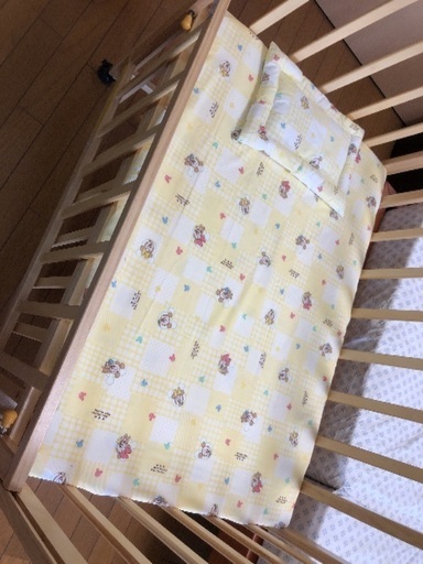 ベビーベッド＋お布団セット (美品です)