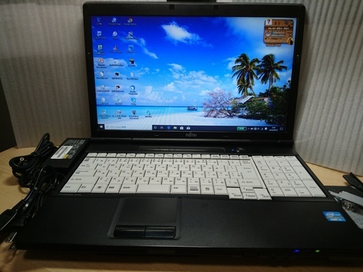【取引中】　☆corei5＆SSD(240GB)搭載で超快適☆　FUJITSU　LIFEBOOK　15インチ　Windows10