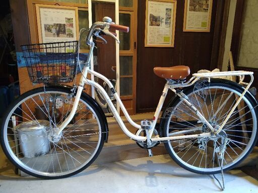 値下げ自転車27インチ　六段変速　一度乗ったのみの美品