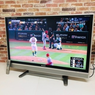 即日受渡可?‍♀️ SHARP AQUOS 亀山モデル 46V型 液晶テレビ 17,000円