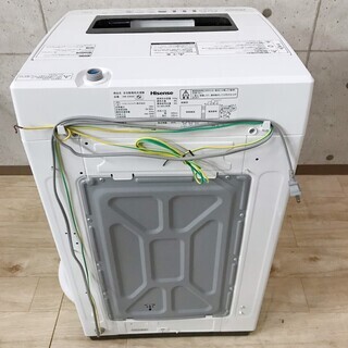 K*91 ハイセンス HISENSE 洗濯機 4.5Ｋ 2018年製 HW-E4502