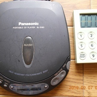 PanasonicCDコンパクトプレイヤー・料理用タイマー