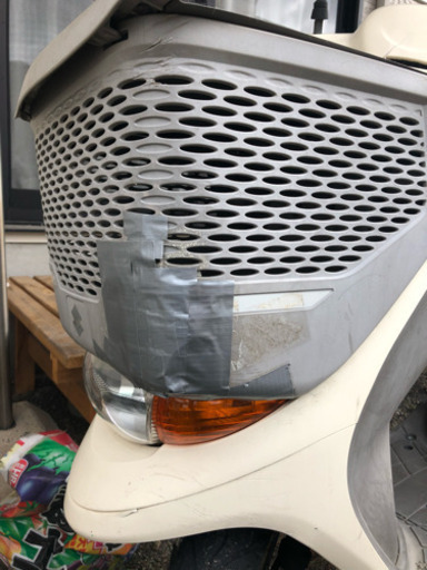 レッツ4バスケット来年1月まで自賠責付き 低走行3900km