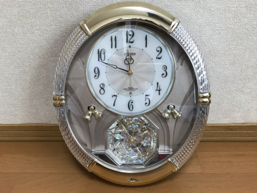 Citizen シチズン メロディ 電波仕掛け壁掛け時計 Pm 17b リズム時計工業株式会社 良品 タカ 海老名の時計 掛け時計 の中古あげます 譲ります ジモティーで不用品の処分