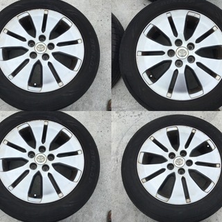 即納！ 溝多し！ 225/55R17 トヨタ純正 アルファード ヴェルファイア 4 