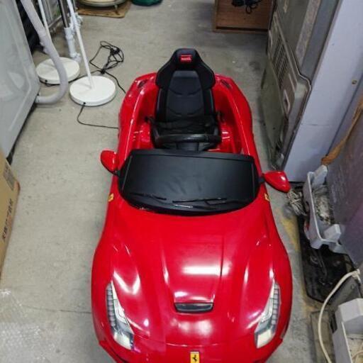ラスター 電動自動車 赤いフェラーリ 新品価格32000
