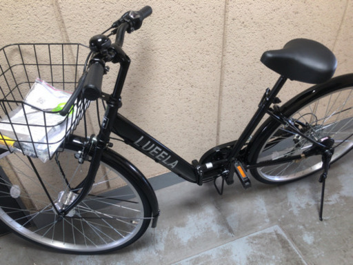 ほぼ新品！ 折りたたみ自転車 26インチ