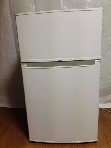 ハイアール　2ドア冷凍冷蔵庫JR-N85A(W)16年製美品 配送無料